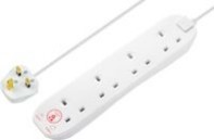 Extension Lead 2m Surge Protect 13A