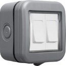 Weatherproof 2 Gang Switch