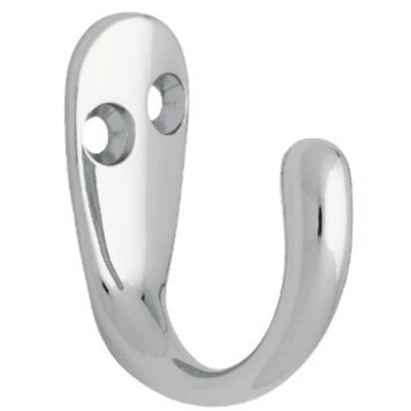 (X1) Robe Hook Chromed 