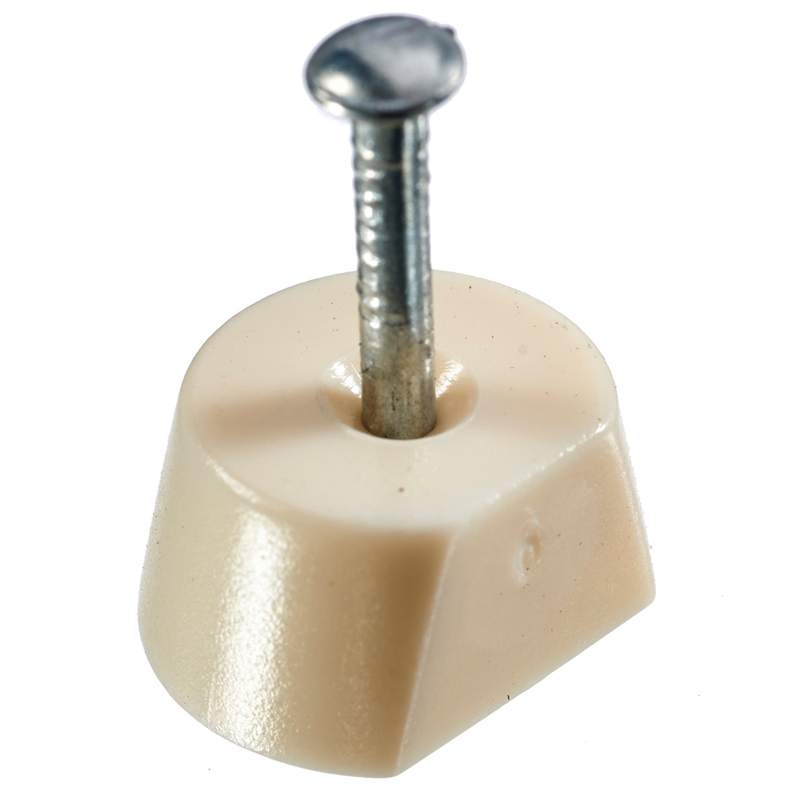(X12)Beige Nail In Shelf Supports