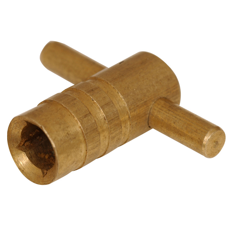 (X1) Brass T Bar Radiator Key 